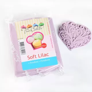 Сиреневая сахарная мастика от FunCakes