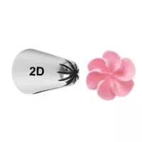 Bico de confeitar Wilton 2D para flores em formato de gota