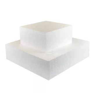 Manequim - Quadrado de poliestireno 20cm x 10cm**
