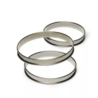 Aro de torta de 20 cm, 2 cm de altura