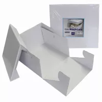 Caixa de 40 x 40 x 15 cm para bolo de casamento