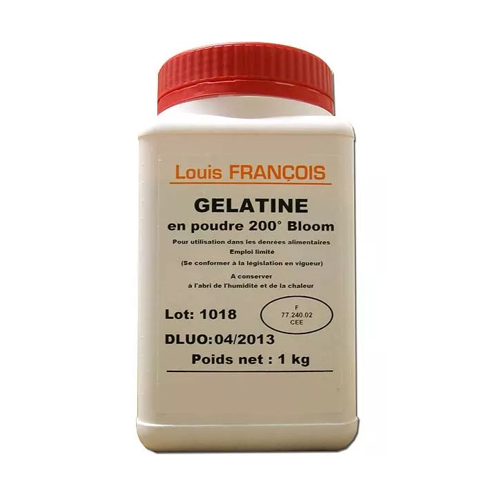 Gélatine en poudre 200 bloom x 100 g