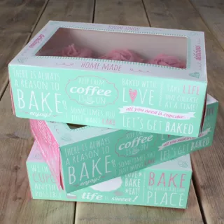Boite à muffin et cup cake Bois