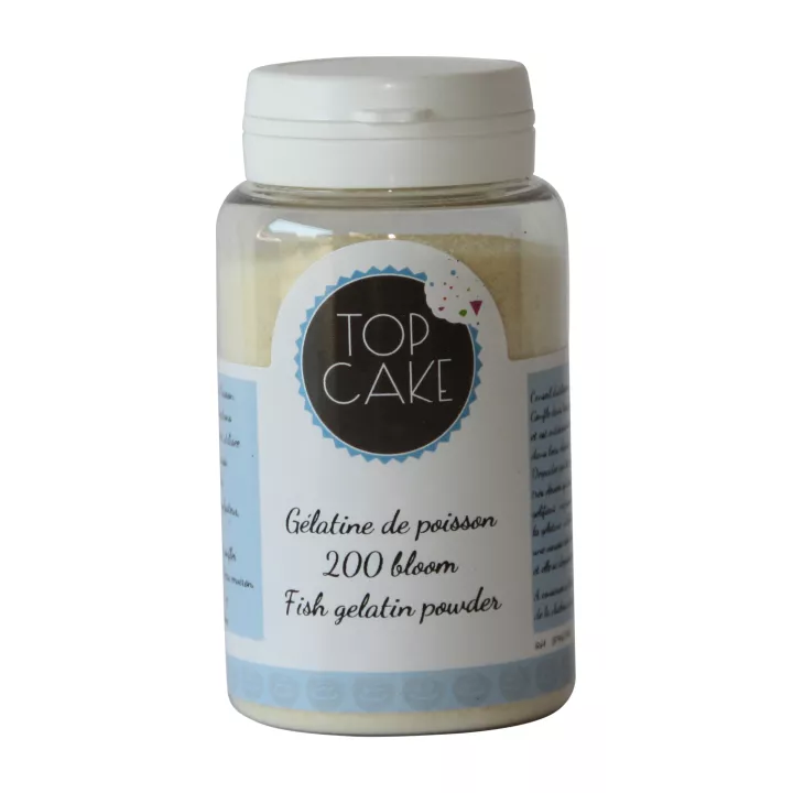 Gélatine de poisson en poudre 200 bloom