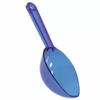 Blaue Leckerli-Schaufel