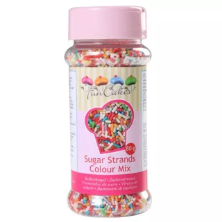 Hellrosa Zucker-Mikroperlen