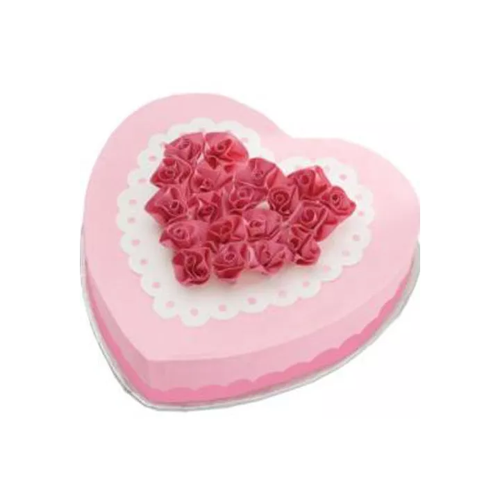 stampo a forma di cuore per torte nuziali