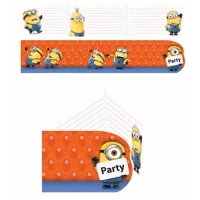 Tarjetas de invitación Minions *