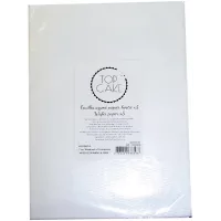 5 Folhas de Papel Wafer Listradas A4+ - PATICREA