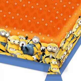 Tischdecke mit Minions-Motiven