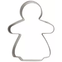 Cortador de biscoitos feminino 7,5 cm*
