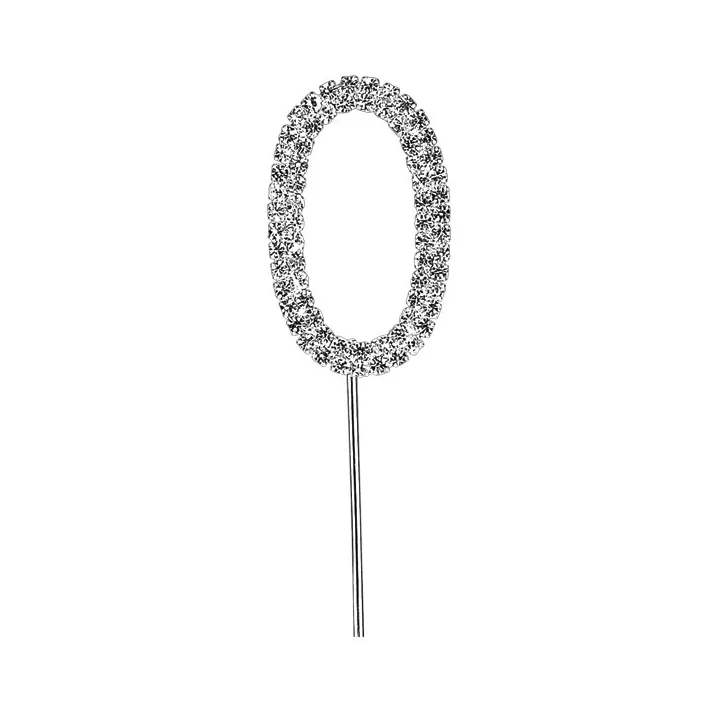 Esperluette topper "&" en strass