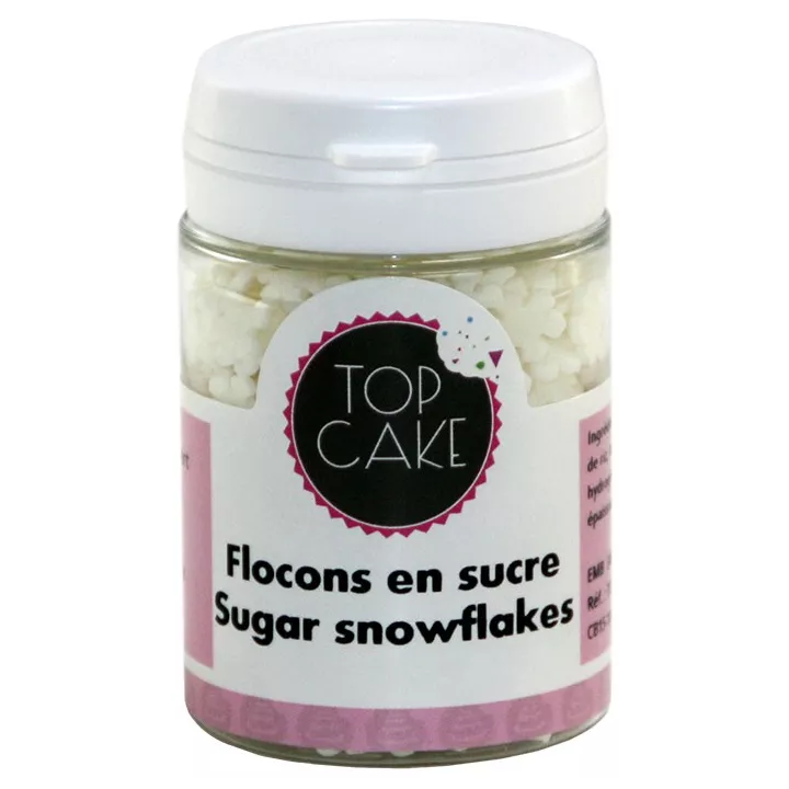 Flocons en sucre