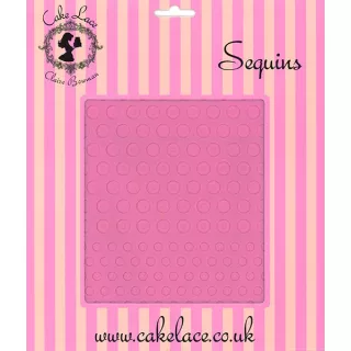 Alfombra de encaje con lentejuelas - Cake Lace