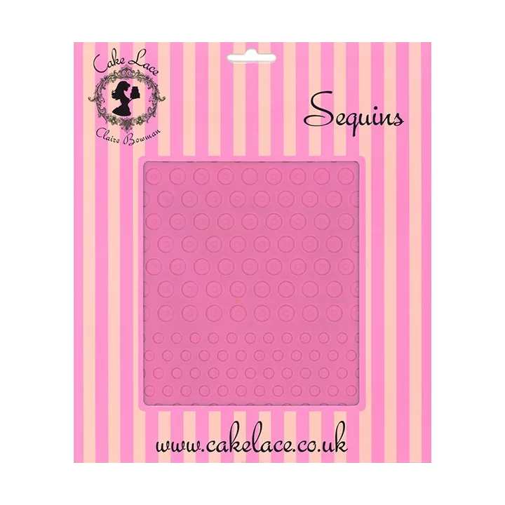 Tapis dentelle Sequins - Cake Lace 