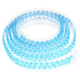 Rodoide con strass blu