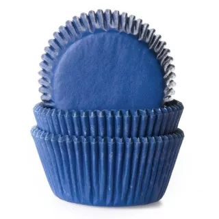 Caissettes Bleu jean x 50