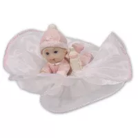 Rosa Babykuchen-Dekoration
