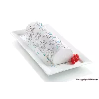 Molde para tronco de Natal congelado Silikomart