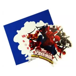 Cartons d'Invitation Spiderman