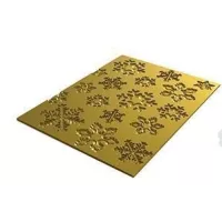 Tapete texturizado congelado para calha de toras
