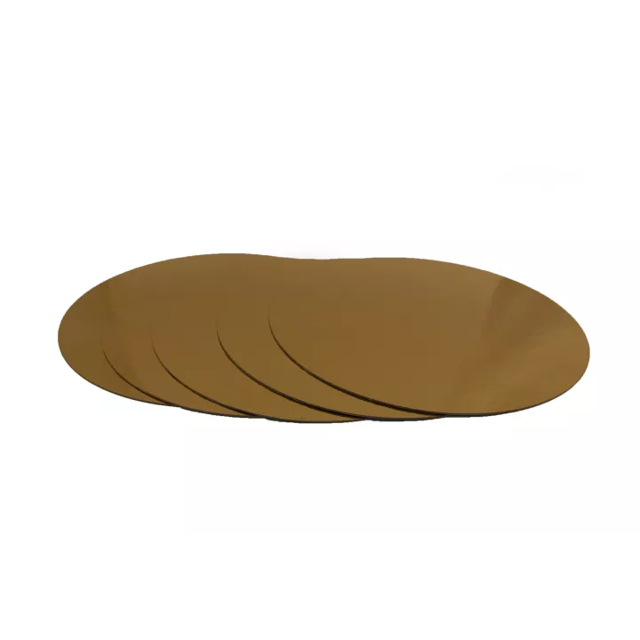 Hintergrund 28 cm aus Goldkarton x 100