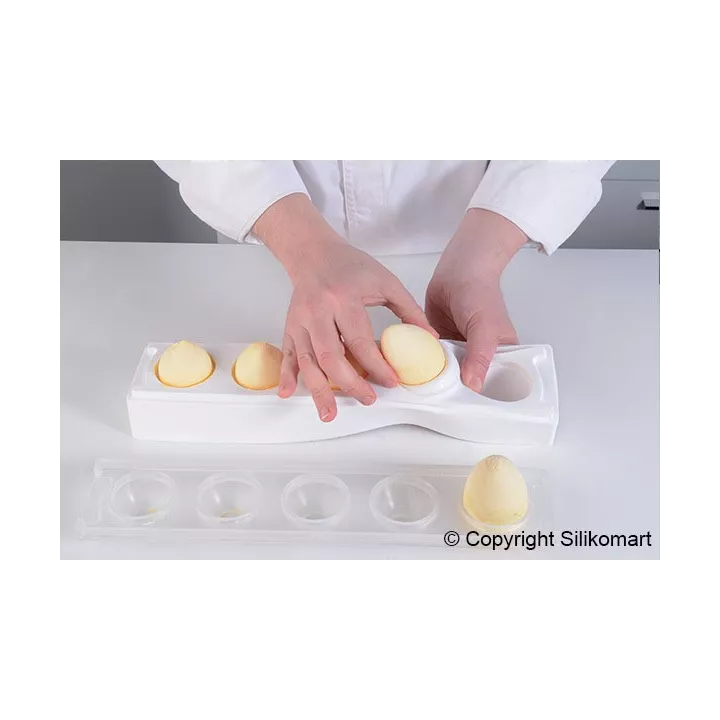 5 яиц - Профессиональная форма Silikomart