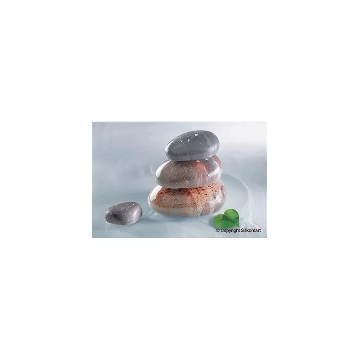 6 formes zen - Moule Silikomart Professionnel