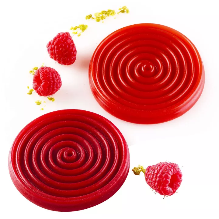 Moule 6 Tourbillons - Moule silikomart professionnel