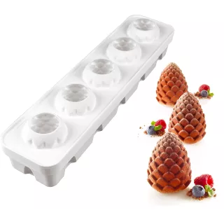 Moule Foresta Pomme de pin - Moule silikomart professionnel
