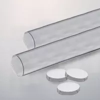 Tubo de PVC de 58 cm