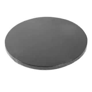 Fond Rond Epais 30 cm Noir**