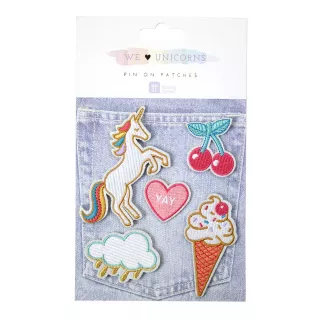 Transferts Tissus Thème licorne