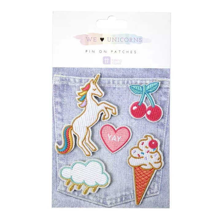 Transferts Tissus Thème licorne