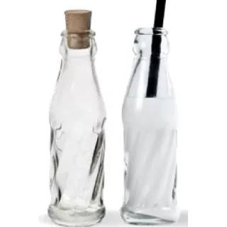 Mini bouteille de cola en verre
