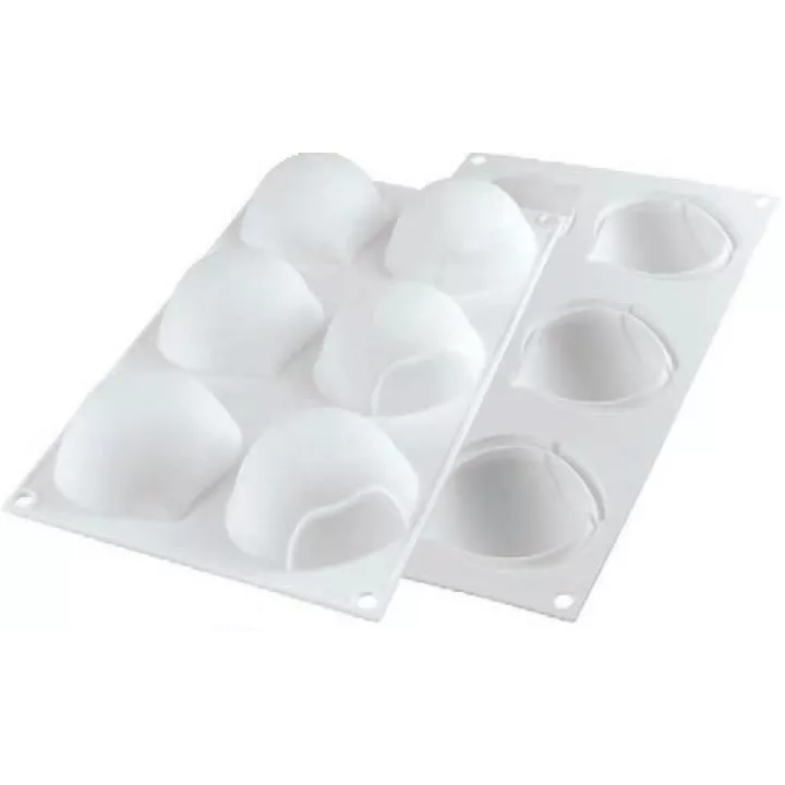 Moule 6 Marrons - Moule Silikomart Professionnel