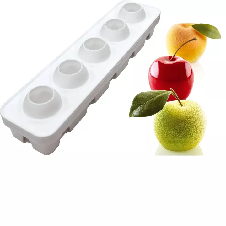 Moule Mela, Ciliegea, et pesca 115 - Moule Silikomart Professionnel