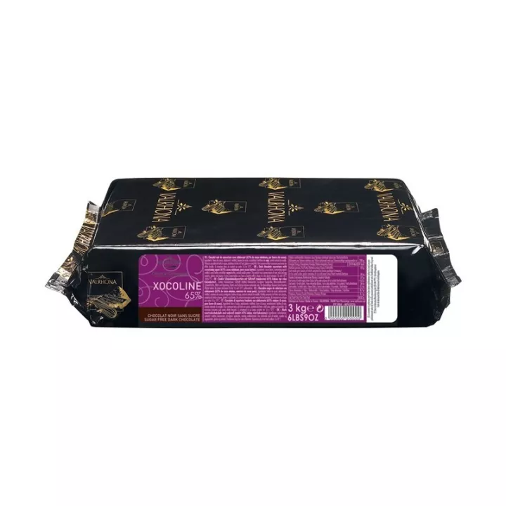 Xocoline Noire 65% sans sucre Valrhona 3kg