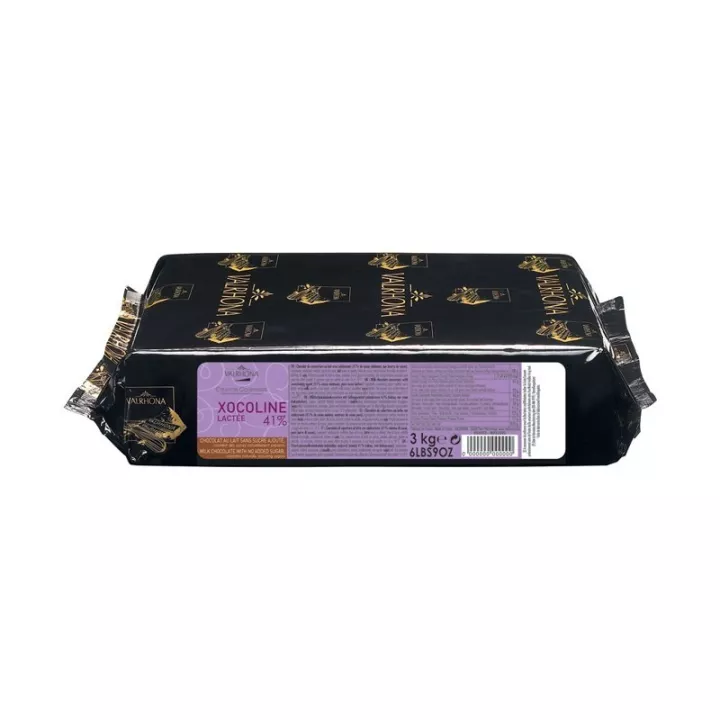 Xocoline Lactée 41% sans sucre Valrhona 3kg