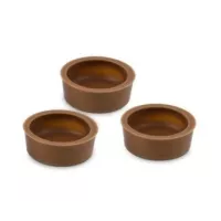 Disco Oco de Chocolate ao Leite Valrhona - Gama Structura @