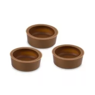 Полый диск из молочного шоколада Valrhona - ассортимент Structura