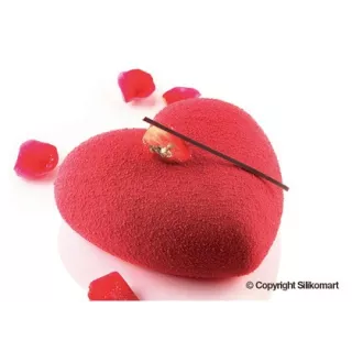 Moule coeur bombé silikomart