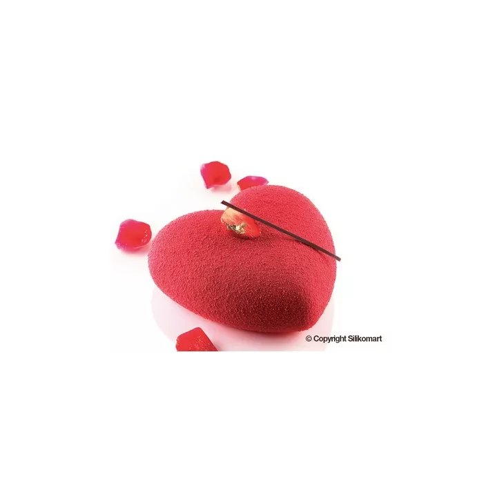Moule coeur bombé silikomart