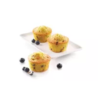 Forma de silicone para muffins