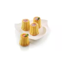 Molde cannelé de silicone 5,5 cm SF050