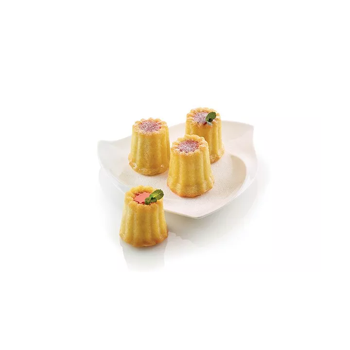 Moule à cannelés en silicone 5.5 cm
