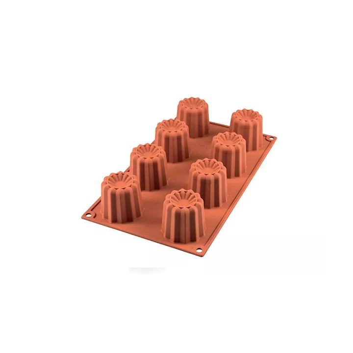Moule à cannelés en silicone 5.5 cm