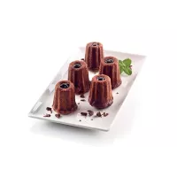 Molde cannelé de silicone de 4,5 cm SF059