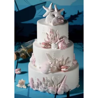 Set de 3 corails en sucre