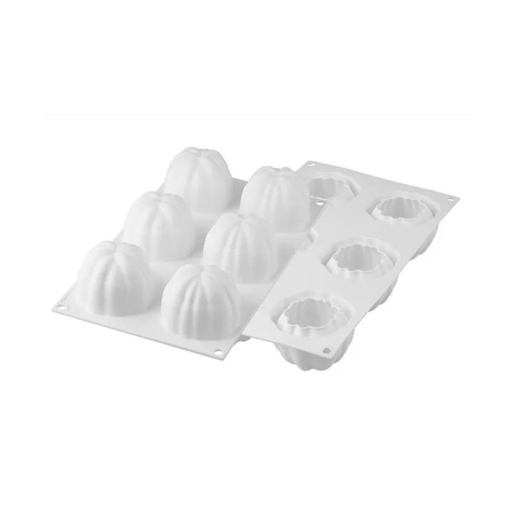 6 Sphères Bloom - Moule Silikomart Professionnel